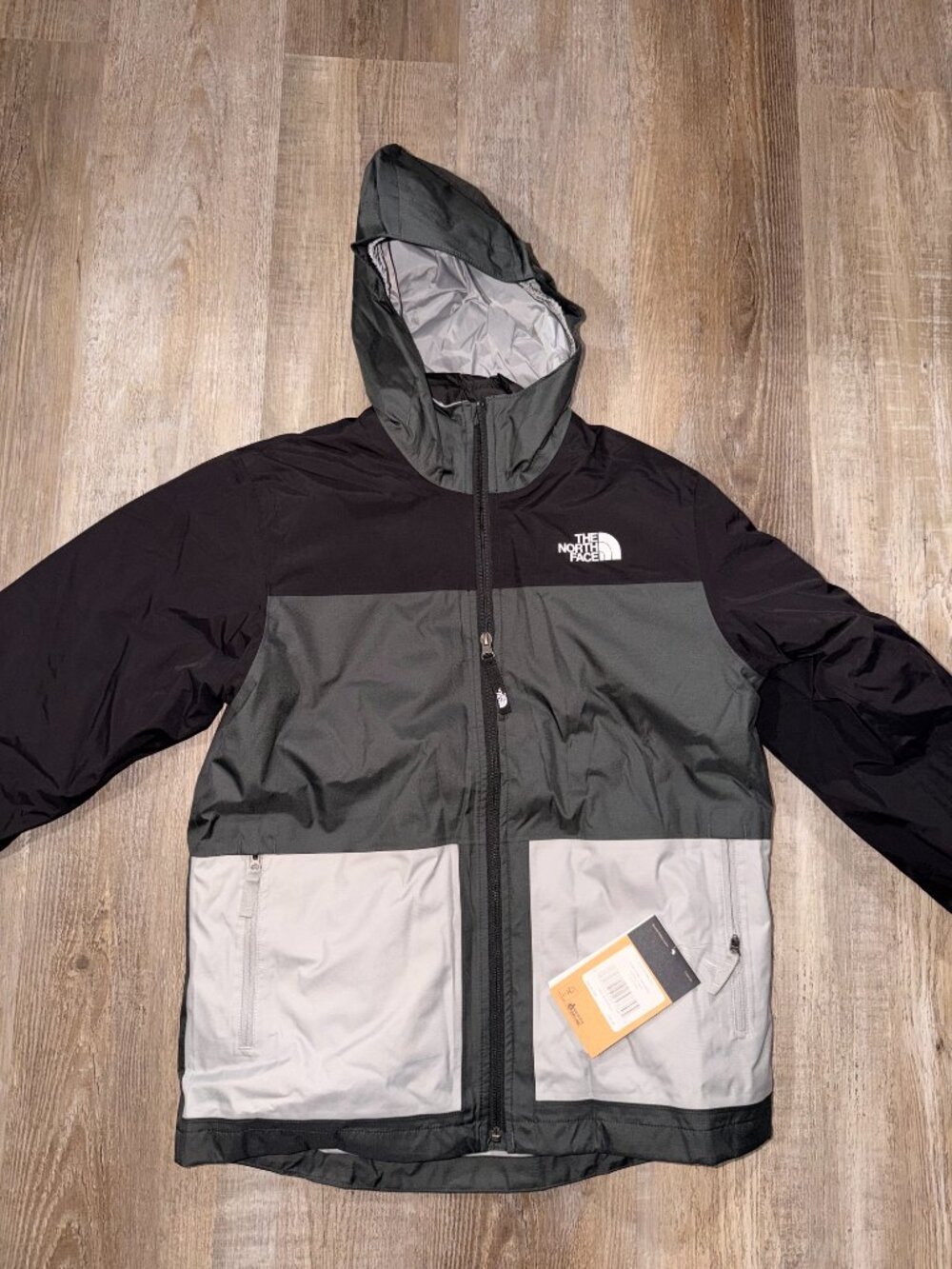 The North Face Boys Freedom Triclimate 3-in-1 Jacket Gray L NWT $169 MSRP